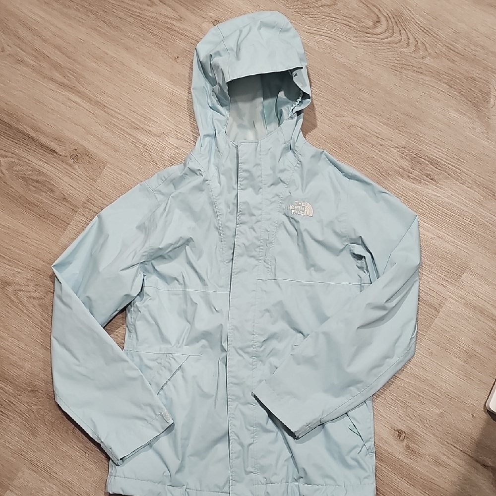 The North Face Sky Blue Hooded Jacket